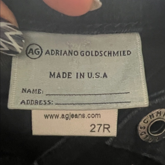 AG Adriano Goldschmied Dark Skinny Jeans 27R - Picture 7 of 7